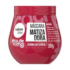 Máscara Salon Line Todecacho Matizadora Vermelho Cereja 300gr