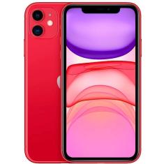 iPhone 11 Apple (64GB) (PRODUCT)RED Tela 6,1" 4G Wi-Fi Câmera 12MP iOS
