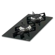 Cooktop a Gás 2 Bocas Fischer 7726 Bivolt Preto