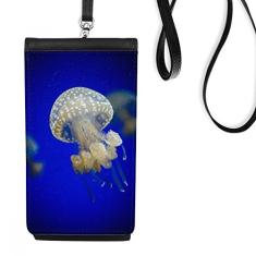 Bolsa para celular com imagem de natureza da ciência, bolsa para celular com bolso preto