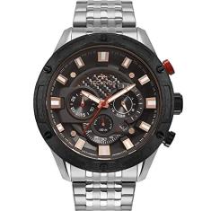 Relógio Technos Masculino Esportivo TS Carbon Prateado JS25CF/1P