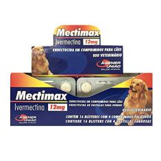 Mectimax 12Mg - Combo 4 Comprimidos - Cartela Avulsa + Bula