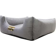 Cama Luppet Quadrada Luxo Cinza - Tam. GG