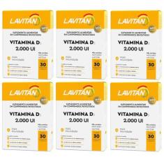 Kit 6 Lavitan Vitamina D3 2000Ui 30Cpr - Cimed