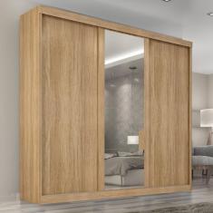 Guarda Roupa Casal Sevilha 3 Pts Corre 6 Gav C/ Esp