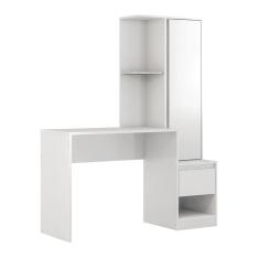 Escrivaninha Com Armário 1 Porta Office Morada Branco 29800