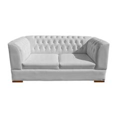 Sofá Chesterfield Dubai 1,80M - Corano Branco / Recepçao, decoração, sala, moveis