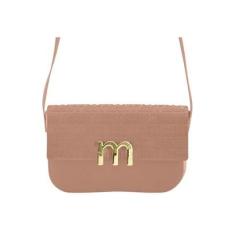 Bolsa Moleca Transversal Logo Frontal Pvc Verde Claro Único-Feminino