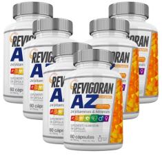 Revigoran A-Z Completo 60 Cápsulas Nutrends Kit 12 Meses, Sem sabor