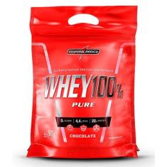 100% Whey Pure Pouch Integralmedica 900G - Chocolate, 1, 900g, Chocola