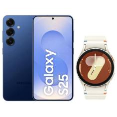 Samsung Galaxy S25 5G 256GB Galaxy AI Azul Marinho - 12GB RAM + Smartw