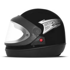 Capacete Masculino Feminino Fechado Sport Moto San Marino Sm Barato Mo