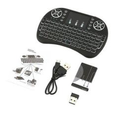 Mini Teclado Wireless Keyboard Mouse Smart Tv - Plat1