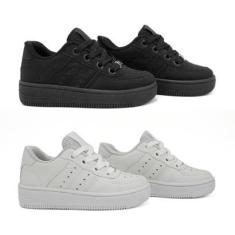 Kit 2 Tênis Street Ollie Infantil Kings Menino Conforto-Masculino