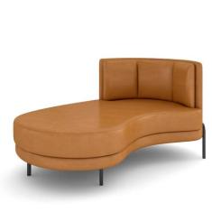 Sofá Chaise Longue Sala de Estar Living Lucca Esquerdo D02 material si