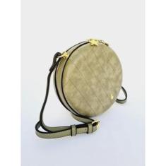 BOLSA FEMININA TRANSVERSAL TIRACOLO REDONDA - GOLDEN FENIX-Feminino