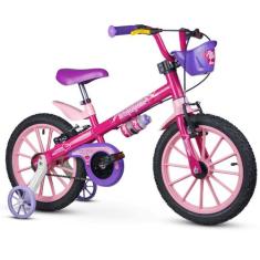Bicicleta Menino Menina Bike Infantil 5 A 8 Anos Aro 16 Nathor