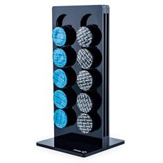 Porta Cápsula Acrílico Delta Q Torre Preto - 20 un