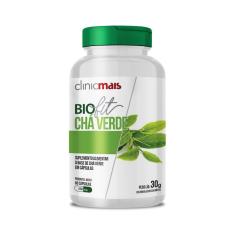 BioFit Cha Verde - Clinic Mais - 60 capsulas - Abacaxi e Hortela 