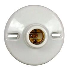 Plafon Porcelana E27 Para Churrasqueira Decorlux