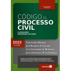 Livro Código De Processo Civil E Legislação Processual Em Vigor