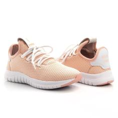 Tênis Esportivo Ousy Moda Calce Fácil Cadarço Academia Feminino-Feminino