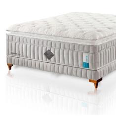 Colchão De Látex Híbrido Qgel King 193x203cm