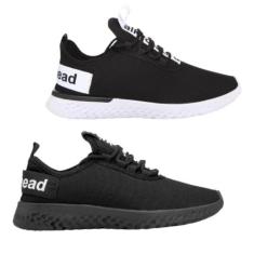 Kit 2 Pares Tênis Walk Leve e Confortável Academia - Neblink, Preto pr