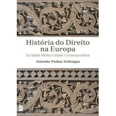 Livro - História do direito na Europa