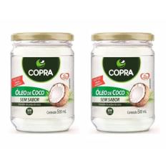 Kit 2uni Óleo de Coco sem sabor 500ml - Copra