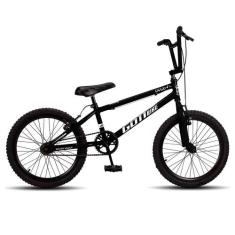 Bicicleta Infantil Aro 20 Bmx Freio V-Brake Gottbike, Preto