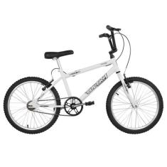 Bicicleta Aro 20 Ultra Bikes Freio V Brake sem Marcha , Branco, Aro 20
