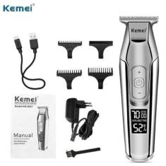 Maquina Kemei 5027 + Shaver Goncon - Kemei Profissional