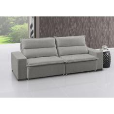 Sofá Supreme - Retrátil / Reclinável 220 Cm- Linho