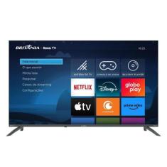 Smart TV 50" Britânia Roku TV Led Dolby Audio BTV50VA4REGB Bivolt