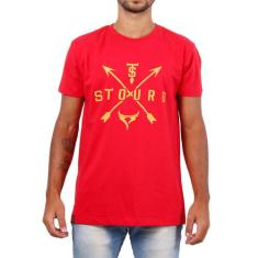 Camiseta Stouro Flechas - Vermelho