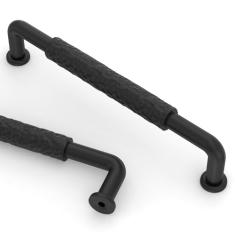 Asidrama Pacote com 10 puxadores de armário preto fosco de 128 mm (5 pol.) Puxadores de armário de cozinha, puxadores de armário de cozinha para puxadores de gaveta de armário