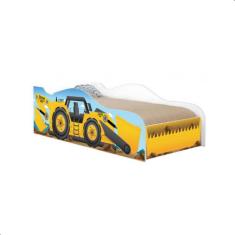 Mini Cama Infantil Kids Speciale com Colchão - Mais de Casa, Amarelo