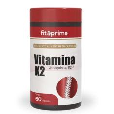 Vitamina K2 Menaquinona 130mcg 60 cápsulas Fitoprime