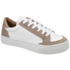 Tênis Casual Feminino Retrocore Clássico Dia a Dia Flatform Moda Confo