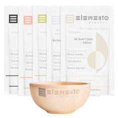 Kit de Máscara Facial Elemento Mineral Purificante, Kit