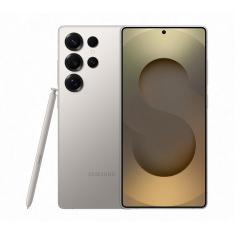 Smartphone Samsung Galaxy S25 Ultra Titânio Cinza 256GB, Tela 6.9", 12GB RAM, AI Inteligência Artificial, IP68, S-Pen, Snapdragon 8 Elite e 4 Câmeras
