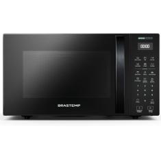 Micro-ondas Air Fryer de Bancada Brastemp BMC29AE 29L com Grill Convecção Descongelar Preto 220V