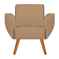 Poltrona Jolly Suede Bege