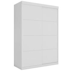 Roupeiro Trevor Solteiro Duas Portas Correr Branco