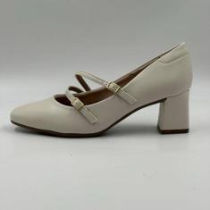 Sapato Beira Rio Boneca Salto Médio Feminino-Feminino