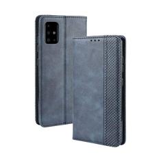Capa para Samsung Galaxy S11E, capa flip carteira com suporte de couro para Samsung Galaxy S11E, capa magnética retrô para celular, capa carteira com compartimentos para cartões