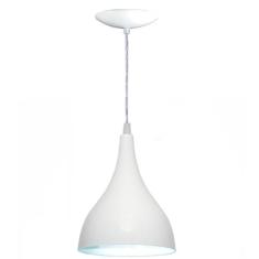 Luminária Pendente Gota em Alumínio - Cor Branca - Estillo E Luz
