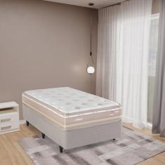 Colchão Solteiro Molas Maxspring Nesser 88x188x28cm Herval Branco / Be