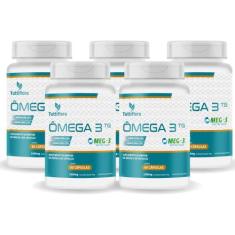 Kit Com 05 - Ômega 3 MEG-3 (18% EPA 12% DHA) 60 Capsulas de 1000mg Tut